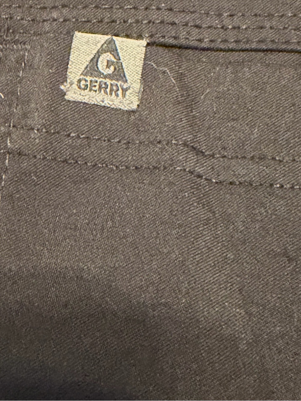Men's Black Cargo Shorts with Utility Pocket - Picture 4 of 10
